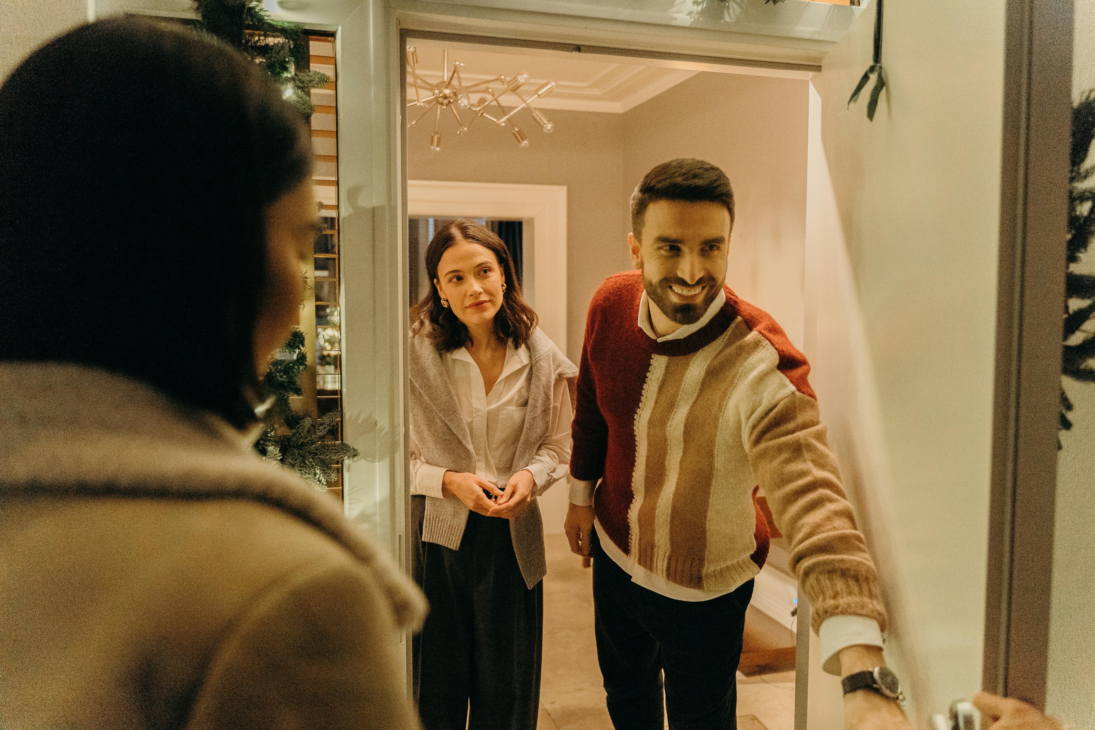 Greeting the neighbours