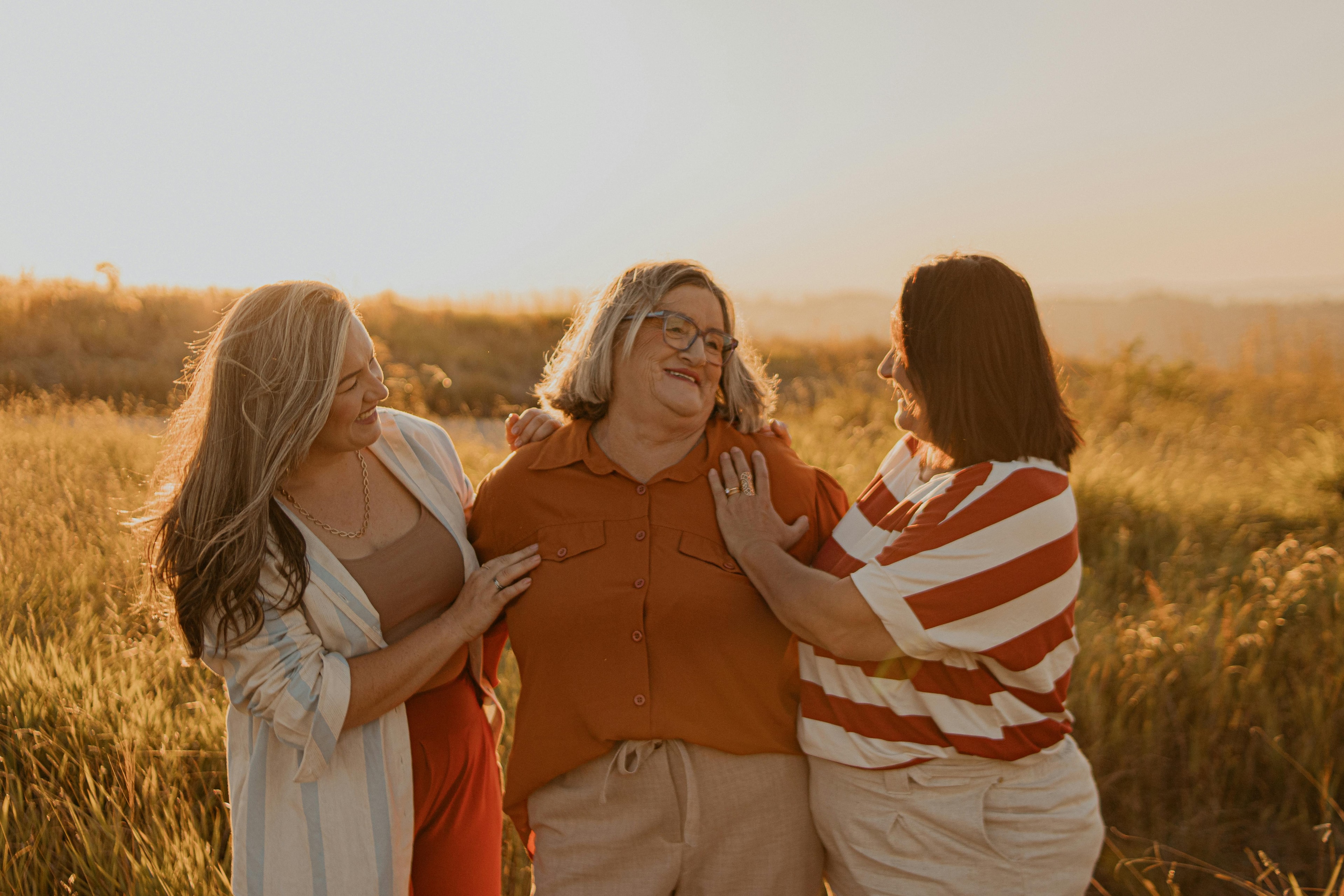 Three women